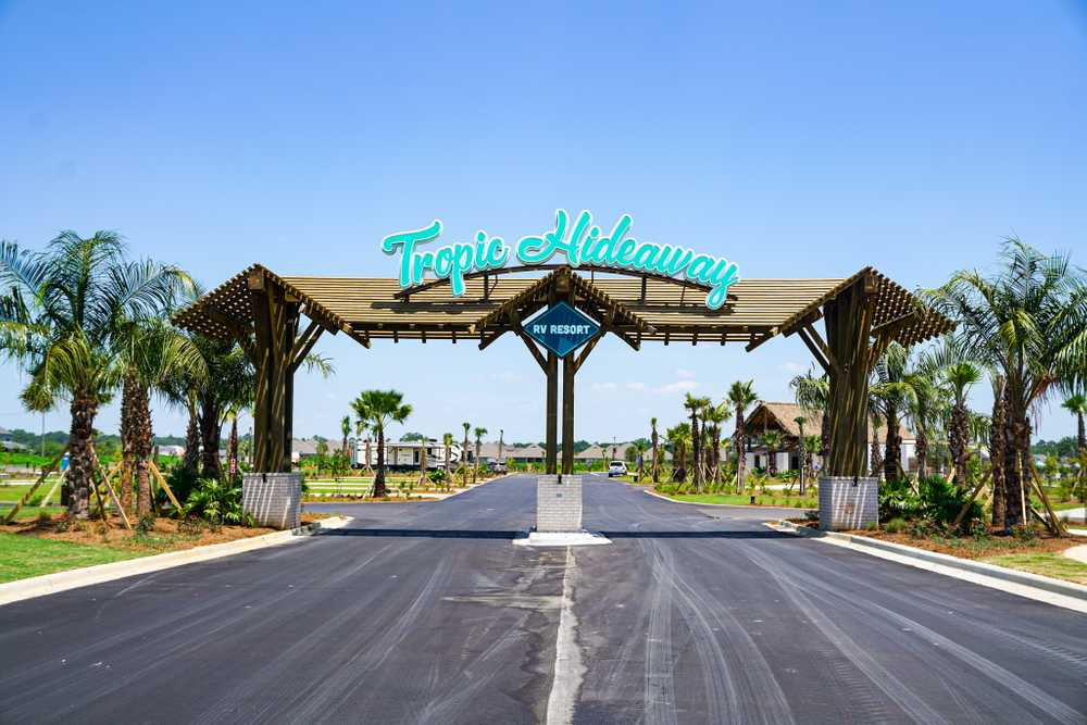 Tropic Hideaway RV Resort, Foley, Alabama - Main Photo