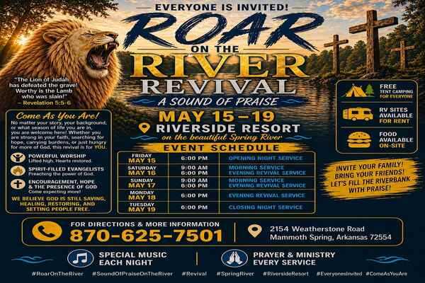 ROAR ON THE RIVER REVIVAL
