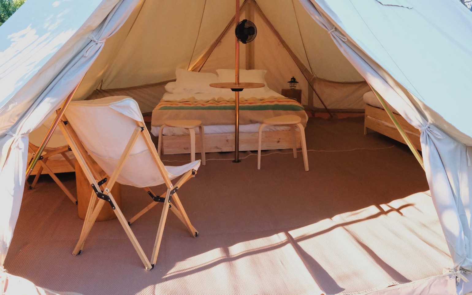 The Holidays Bell Tents - San Clemente, California - Campspot