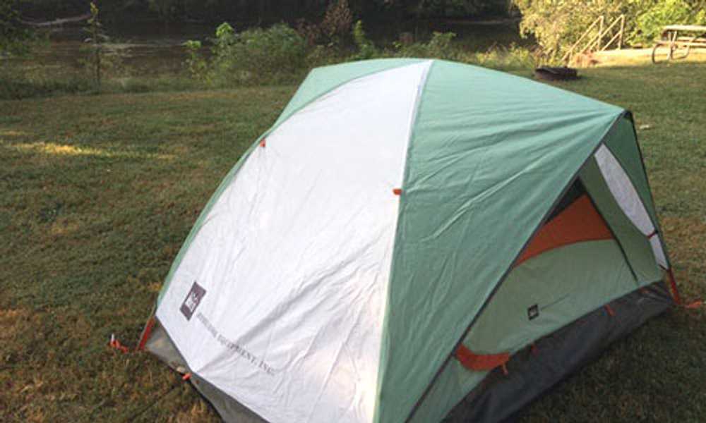 Primitive Hillside Tent Site