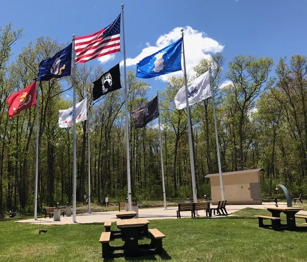 Across The Pond Veterans Park - Iron River, WI campground