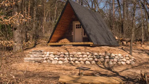 Cozy A-Frame Cabin — image 1 of 8