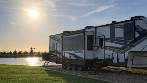 Premium Waterfront 30/50 amp - RV Site — image 1 of 9
