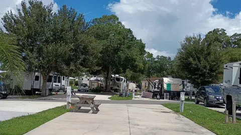 Super Full Hookup Pull Through RV Site — image 1 of 2