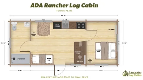 Lakehouse Resort Cana ADA Rancher 4 near Rend Lake — image 4 of 4