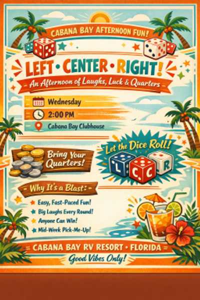 Left Center Right Game Day