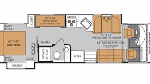 Class A RV Sleeps (6) — image 2 of 2