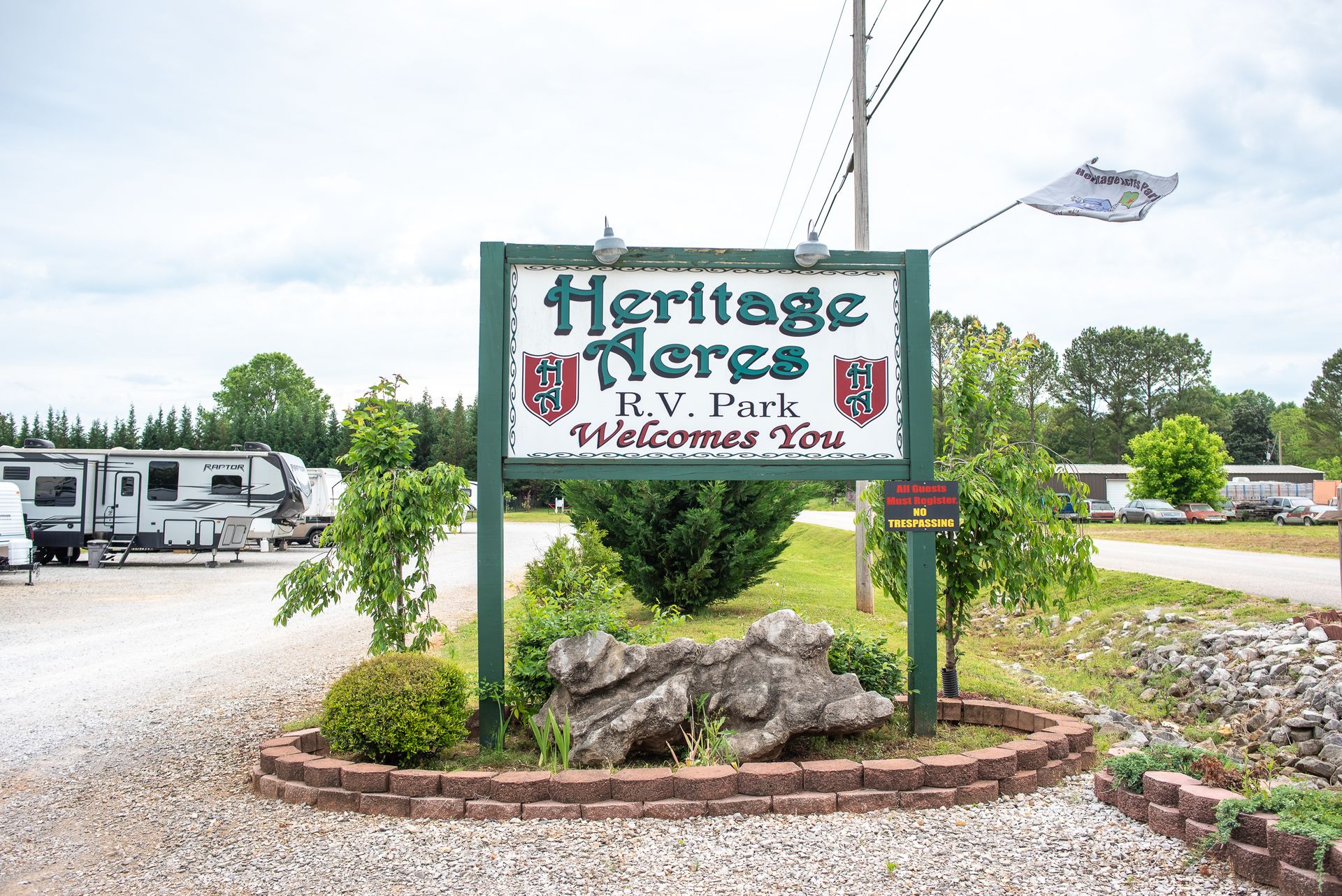 Heritage Acres RV Park, Tuscumbia, Alabama