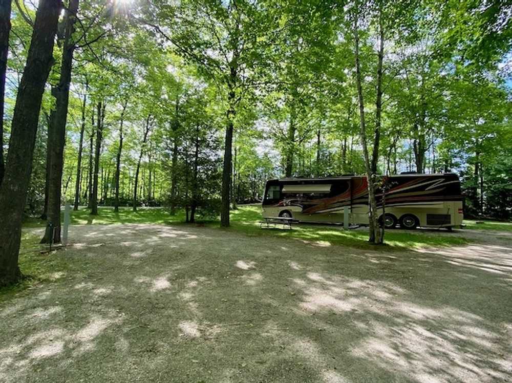 Drive In Shaded Full Hookup Motorhome Site (CLASS A, CLASS B AND CLASS C ONLY)
