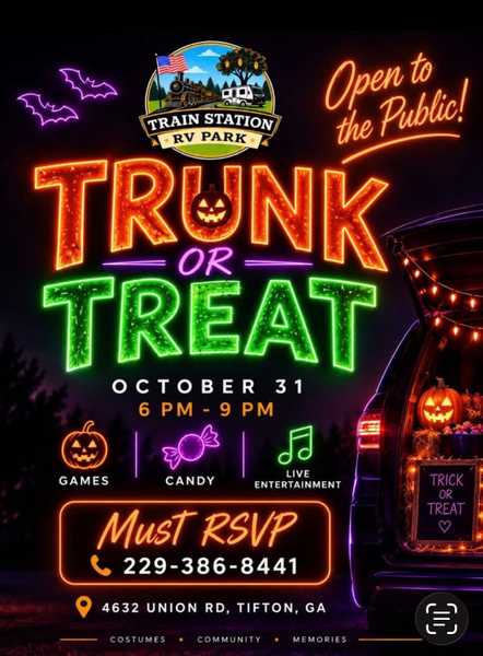 2nd Annual Trunk or Treat