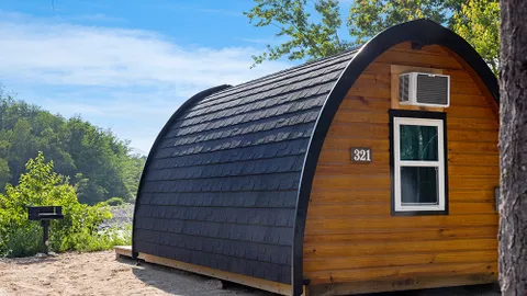 Ellis Riverfront Glamping Pod — image 1 of 4