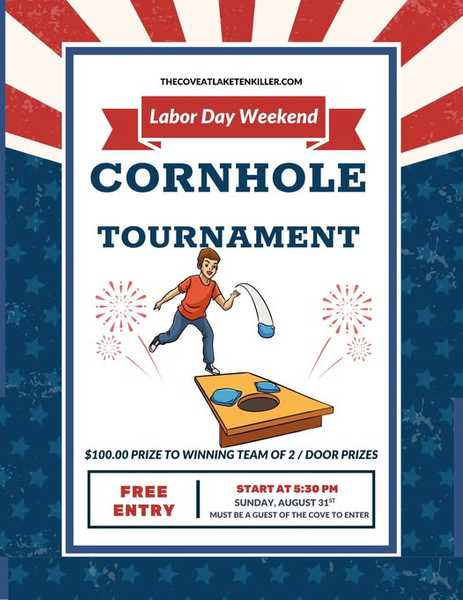 Labor Day Cornhole Tournament!