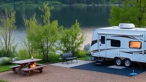Lakefront Full Hookup RV Site/ within 200 ft — image 1 of 2