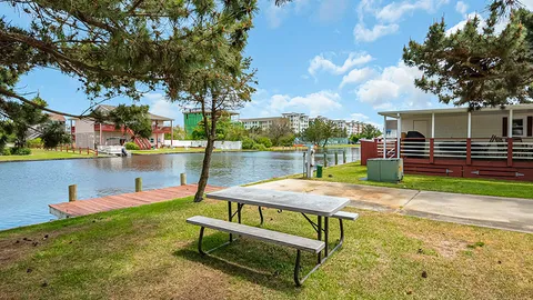 Premium Waterfront RV Site w/Dock — image 1 of 11