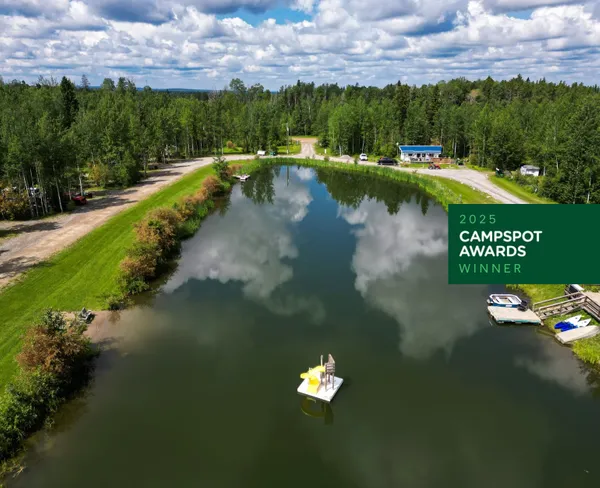 Louie Lake Campground, Brazeau County, Alberta campground