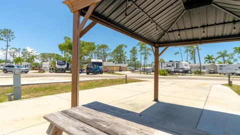 Deluxe Full Hookup Concrete RV Site — image 2 of 3