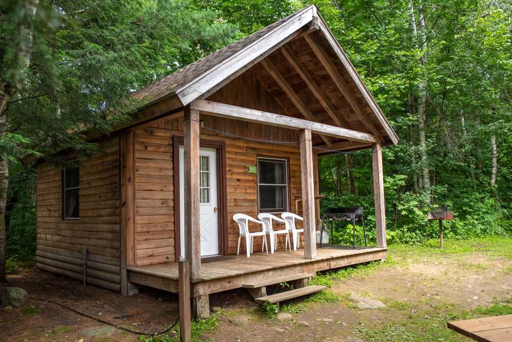 Rustic Camping Cabin