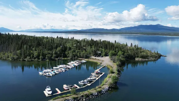 Judas Creek Marina and Campground, Marsh Lake, Yukon campground