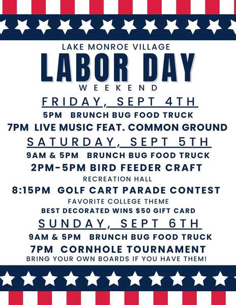 Labor Day Weekend