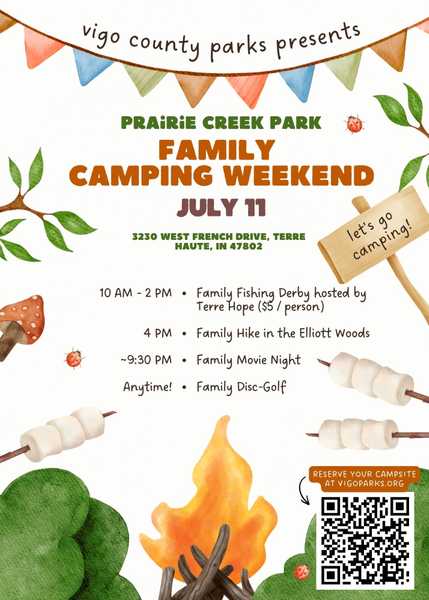 Prairie Creek Park Family Camping Weekend