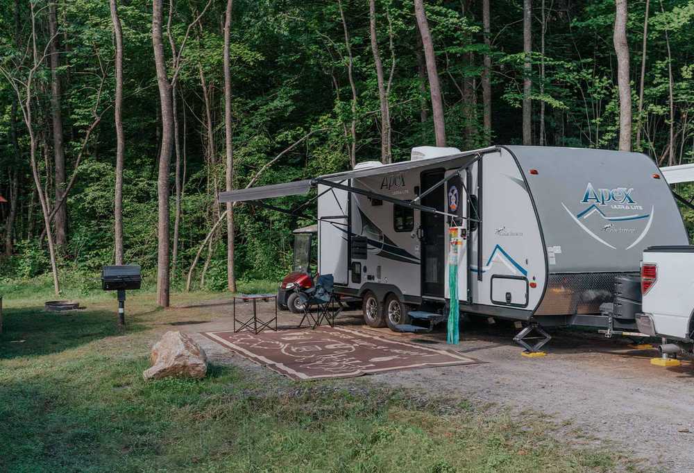 Premium Back-In RV Site