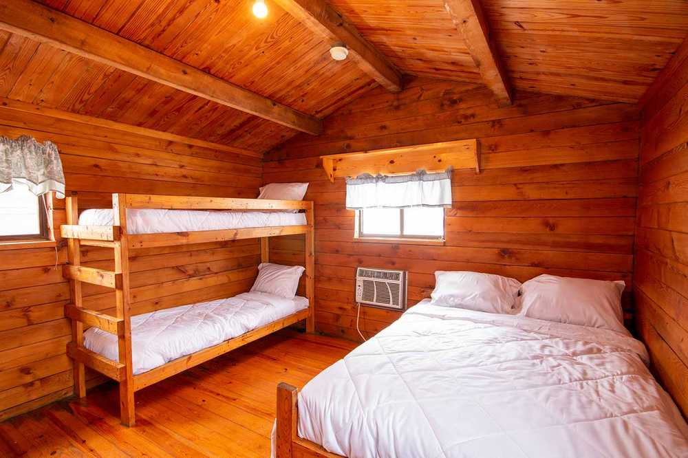 4 Person Rustic Cabin