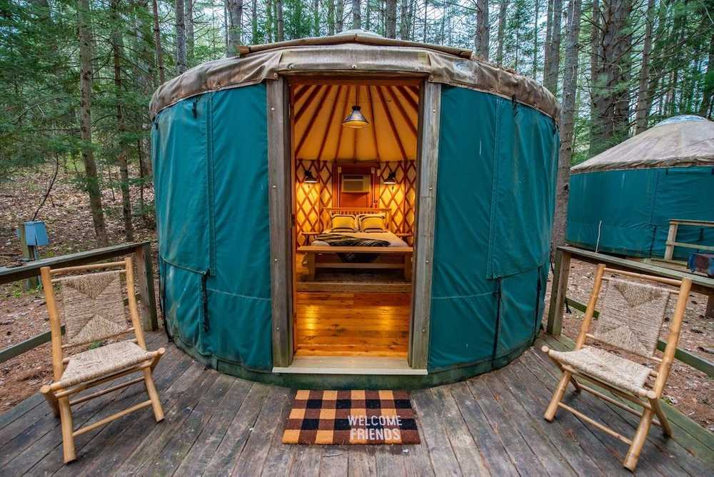Couples Yurt