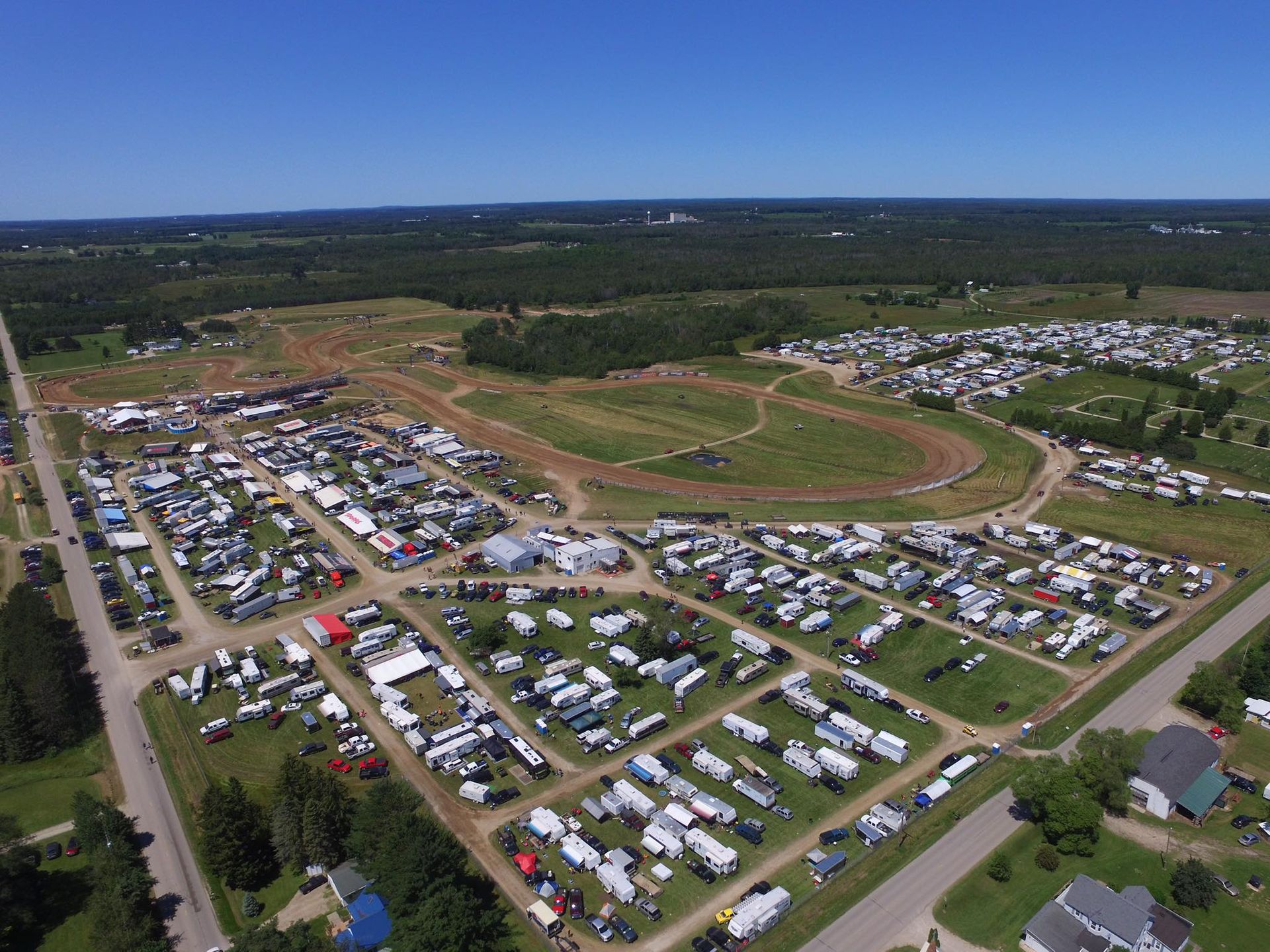 Bark River International Raceway Campground