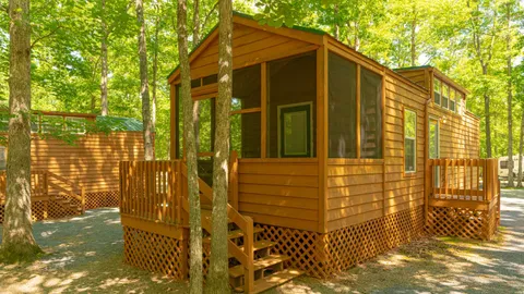 Cindy Bear Two Room Deluxe Cottage — image 1 of 14
