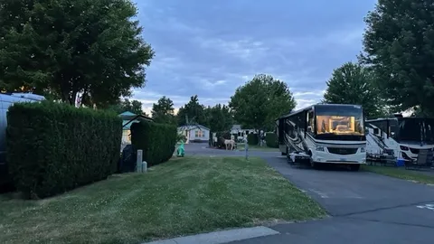 Pull-Thru Grass: 32ft MAX Length RV- # — image 1 of 4