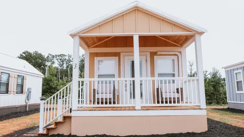 Deluxe Lakeside Cabin — image 1 of 13