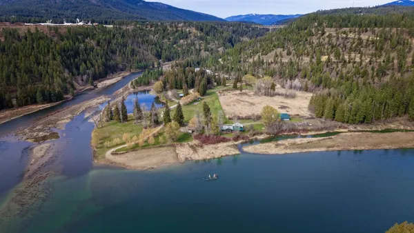 Twin Rivers Resort, Moyie Springs, Idaho campground