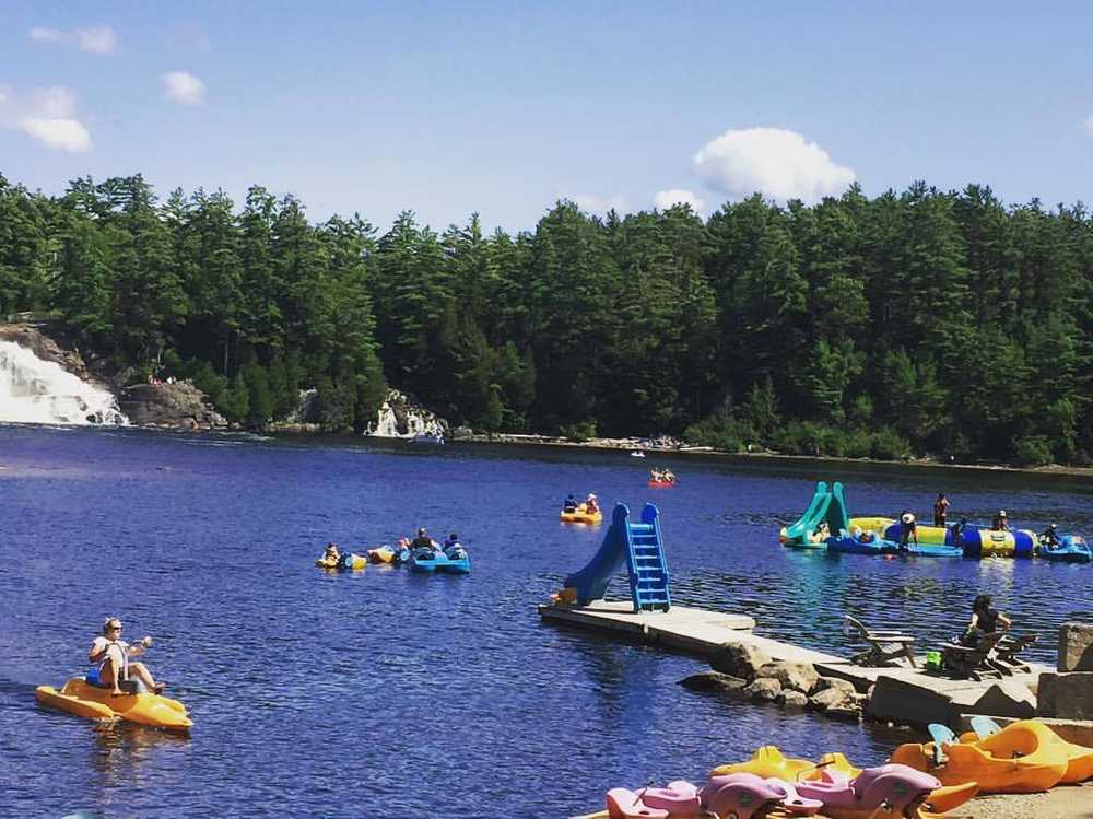 High Falls Bay Cottages Camping Waterpark Bracebridge