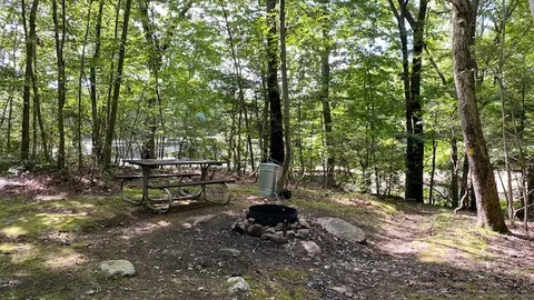 Yellow Trail Tent Site (map #15) Note: site access requires 5 minute hike from parking area — image 5 of 5