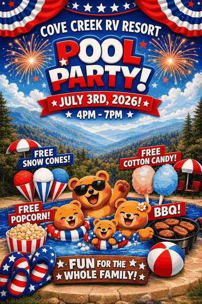 🎆 RED, WHITE & POOL PARTY! 🎆