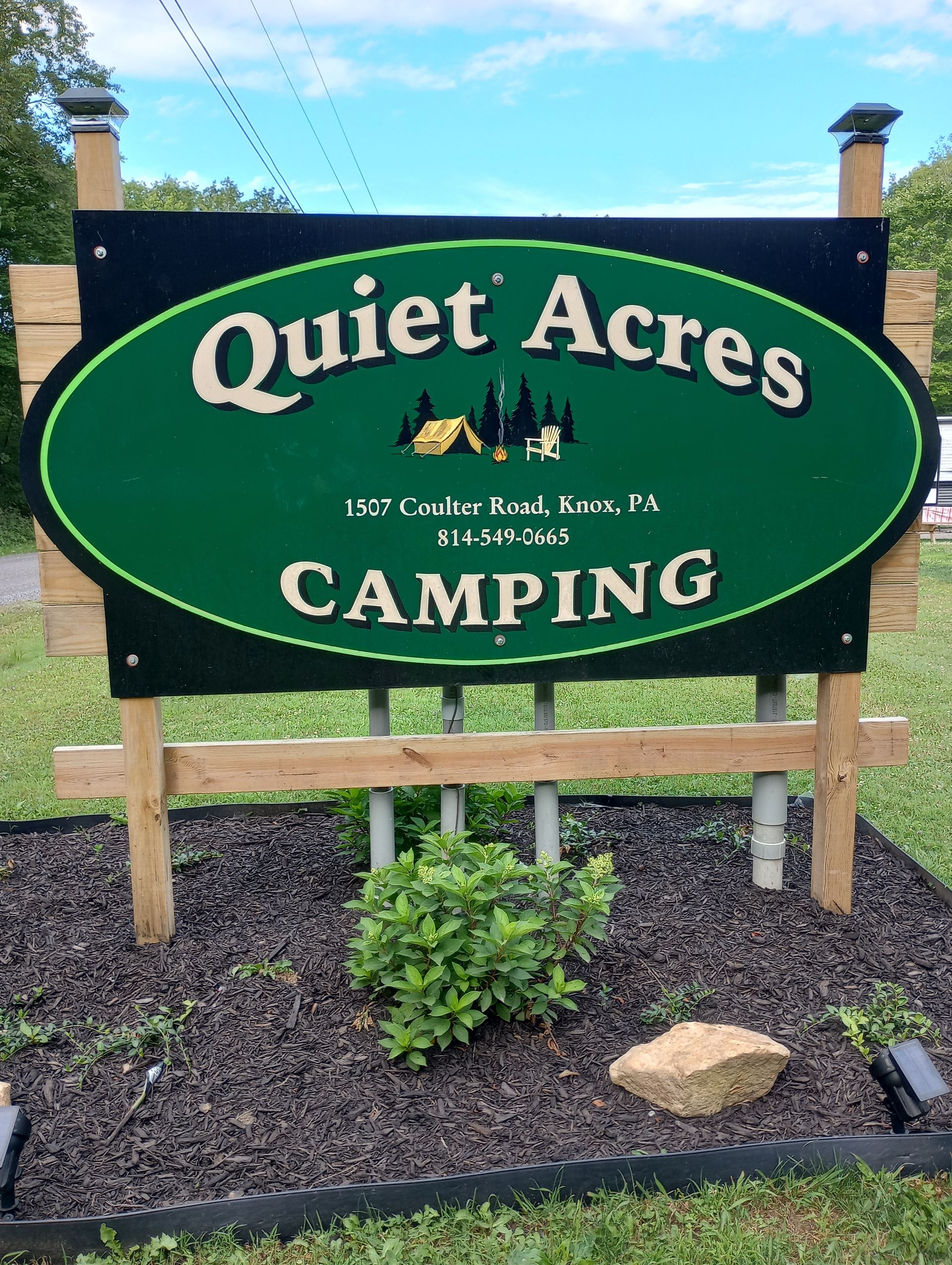 Quiet Acres Camping, Knox, Pennsylvania