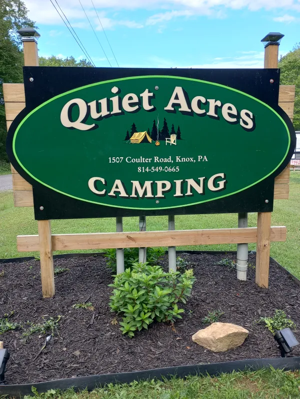 Quiet Acres Camping, Knox, Pennsylvania campground