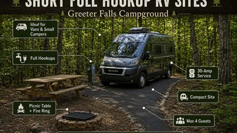 Area D RV: Short (Van/Class B/C) FHU w/ Sewer — image 4 of 4