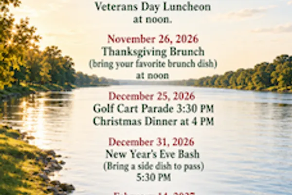 2026-2027: Holiday Event Schedule