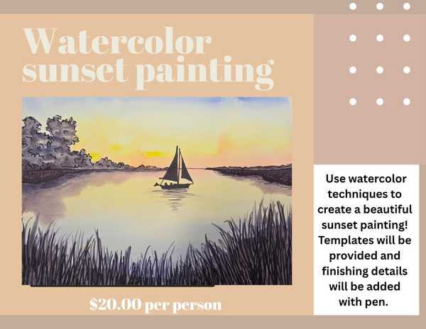Watercolor Painting w/In The Art Room