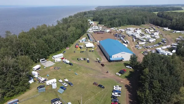 Spruce Point Park Campground/Marina, Kinuso, Alberta campground
