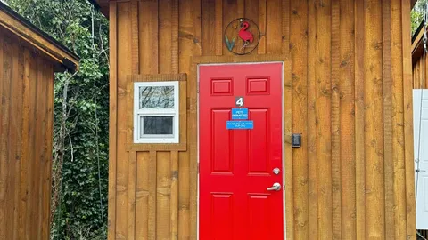 Hut 4 - 1 twin, 1 Double, Bunkbeds (No Bedding Included) — image 1 of 3