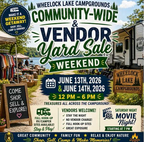 Community-Wide & Vendor Yard Sale
