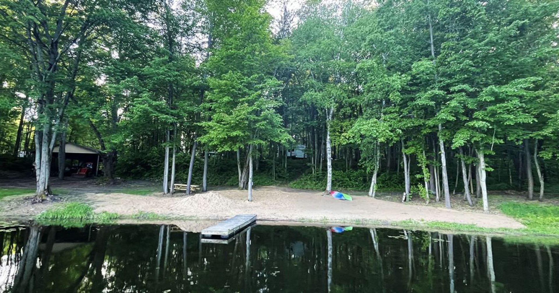 Sunrise Lake Family Campground, Leroy, Michigan