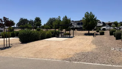 Elite w/Gazebo Full Hookup Back-in RV Site — image 1 of 2