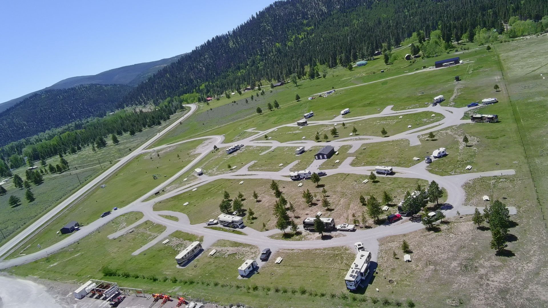 Lost Moose Meadows Campground, Lincoln, Montana