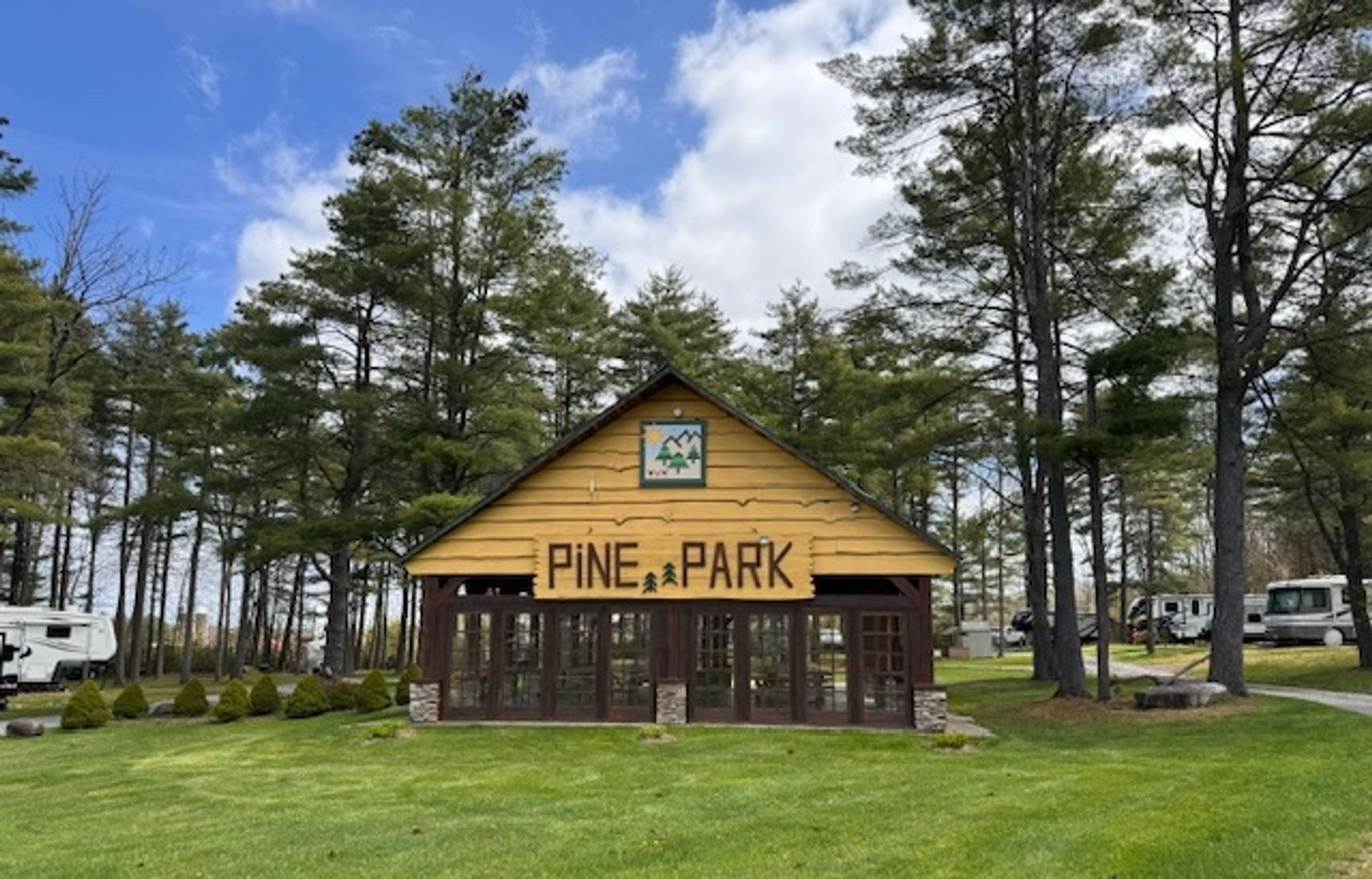 Pine Park RV Campground and Pavilion, Broadalbin, New York