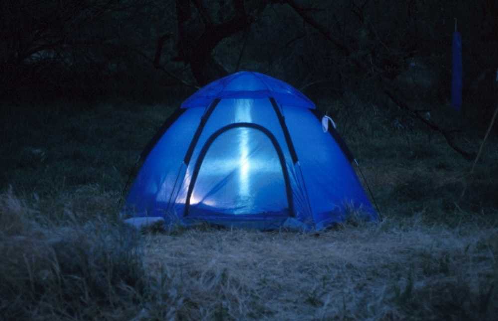 Tent site - no service