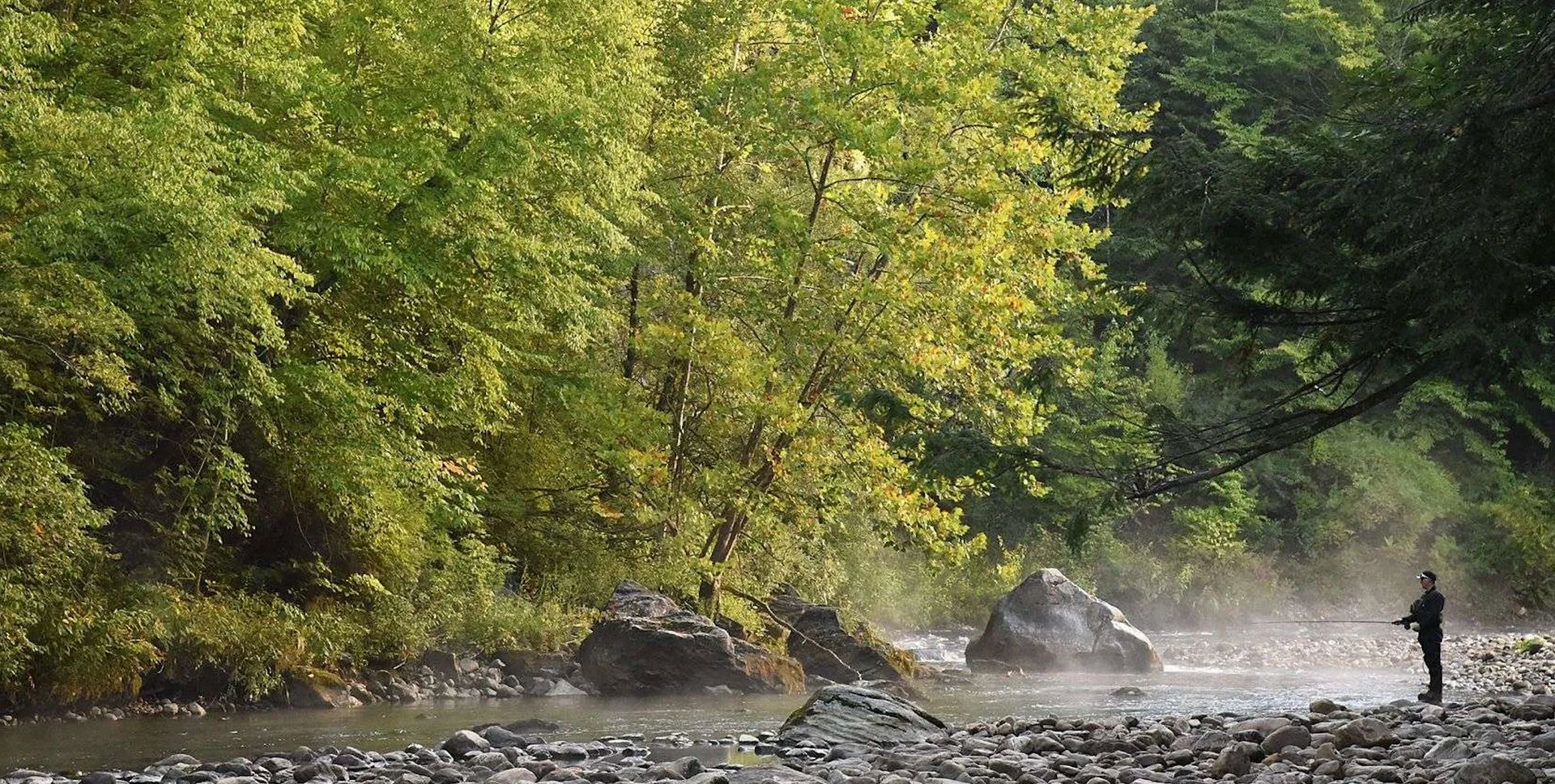 Camping on the Battenkill