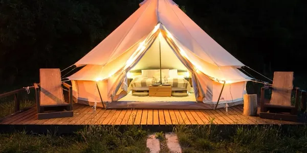 Nu Kemet Glamping Village, Toomsboro, Georgia campground